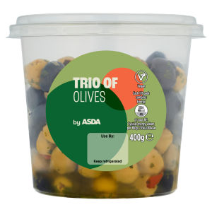 Juicy Trio of Olives 400g