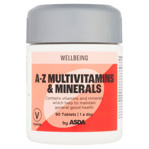 Wellbeing 1 a day A-Z Multivitamins & Minerals 90 Tablets