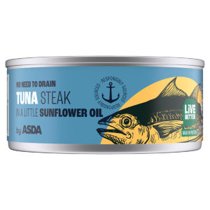 Tuna Steaks in a Little Sunflower Oil 110g