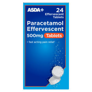 24 Paracetamol Effervescent 500mg Tablets
