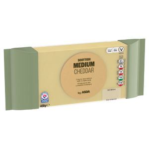 Scottish Medium Cheddar 400g