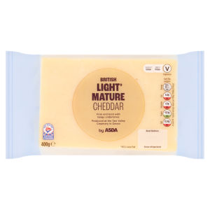 British Light Mature Cheddar 400g