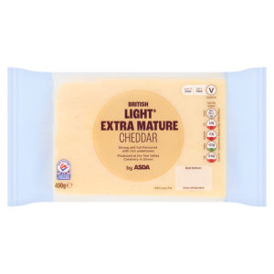 British Light Extra Mature Cheddar 400g