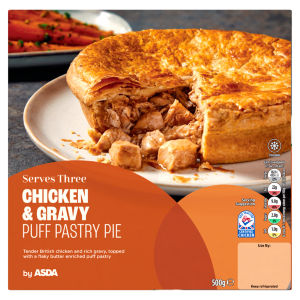 Chicken & Gravy Puff Pastry Pie 500g