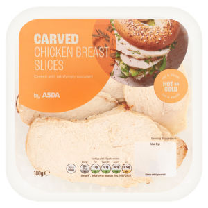 Carved Chicken Breast Slices 180g