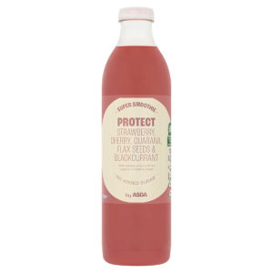 Protect Super Smoothie Strawberry, Guarana, Cherry, Blackcurrant & Flax Seeds 750ml