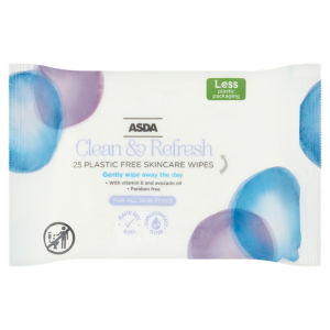 Clean & Refresh 25 Plastic Free Skincare Wipes