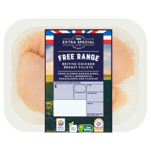 Extra Special Free Range British Chicken Breast Fillets