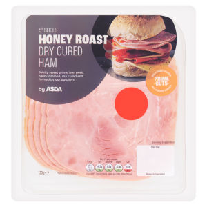 5 Slices Honey Roast Dry Cured Ham 120g