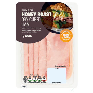Finely Sliced Honey Roast Dry Cured Ham 120g