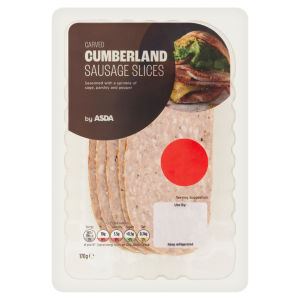 Carved Cumberland Sausage Slices 170g