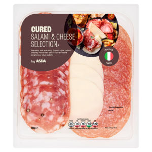 Classic Italian Salami & Cheese Selection 100g