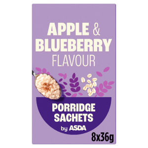 Apple & Blueberry Flavour Porridge Sachets 8 x 36g (288g)