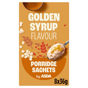 Golden Syrup Flavour Porridge Sachets 8 x 36g (288g)