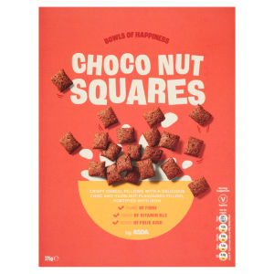 Choco-Nut Squares 375g