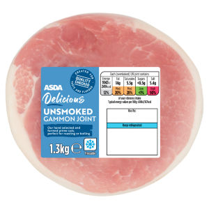 Delicious Unsmoked Gammon Joint 1.3kg