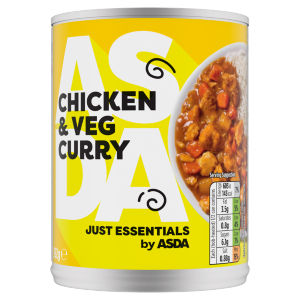 Just Essentials Chicken & Veg Curry 392g