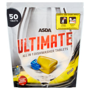 Ultimate All in 1 Dishwasher Tablets Citrus