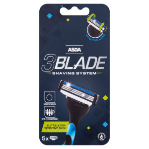 5 Male 3 Blade Shaving System