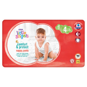 Comfort & Protect Nappy Pants Size 4