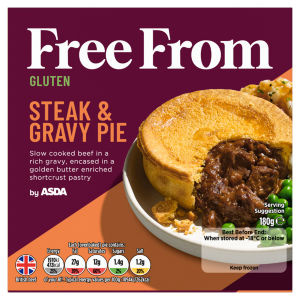 Free From by  Steak & Gravy Pie 180g