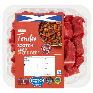 Tender Scotch Lean Diced Beef 400g