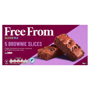 Free From by  5 Brownie Slices 148g
