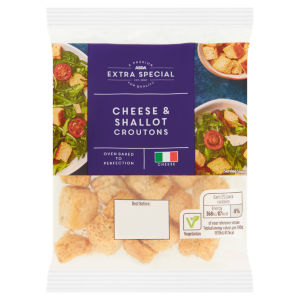 Extra Special Cheese & Shallot Croutons 40g