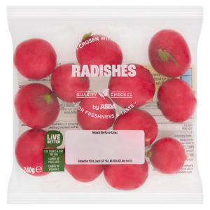 Crunchy & Peppery Radishes 240g