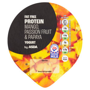 Fat Free Protein Mango, Passion Fruit & Papaya Yogurt 200g