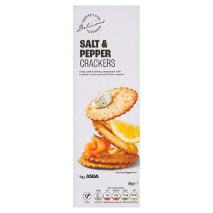 Salt & Pepper Crackers 185g