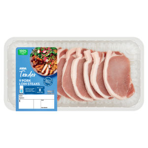 Tender 9 Pork Loin Steaks