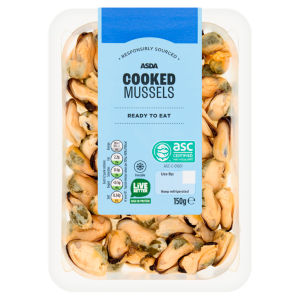 Tasty Cooked Mussels 150g