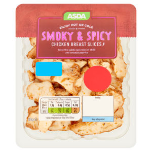 Smoky & Spicy Chicken Breast Slices 180g