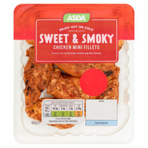 Sweet & Smoky Chicken Mini Fillets 180g
