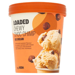 Loaded Chewy Choc Chimp Ice Cream 480ml