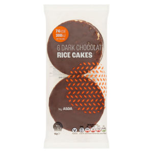 6 Dark Chocolate Rice Cakes 90g