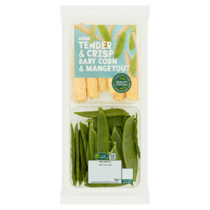 Tender & Crisp Baby Corn & Mangetout 180g