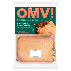 Plant Based OMV! No Steak & Gravy Slices 300g