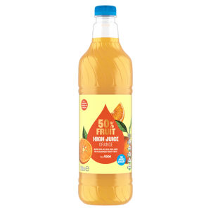 50% Fruit High Juice Orange 1Litre