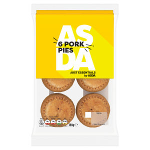 6 Pork Pies 390g