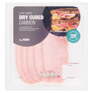Thick Carved Dry Cured Gammon 120g