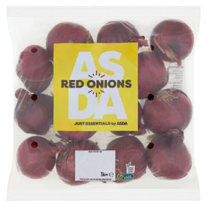 Just Essentials Red Onions 1kg