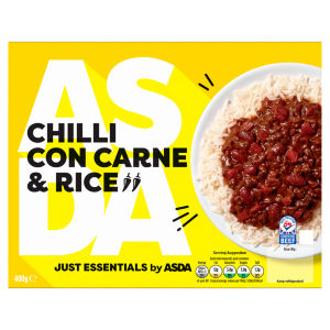 Just Essentials by  Chilli Con Carne & Rice 400g