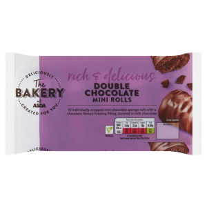 The Bakery Double Chocolate Mini Rolls