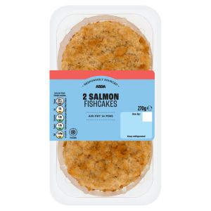 2 Tasty Salmon Fishcakes 270g