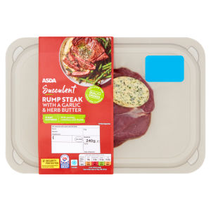 Succulent Rump Steak with a Garlic & Herb Butter