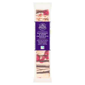 Raspberry & Dark Chocolate Nougat 100g