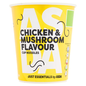 Just Essentials Chicken & Mushroom Flavour Cup Noodles 70g