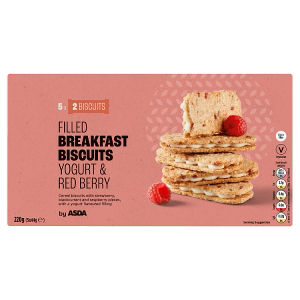 Filled Breakfast Biscuits Yogurt & Red Berry 5 x 44g (220g)